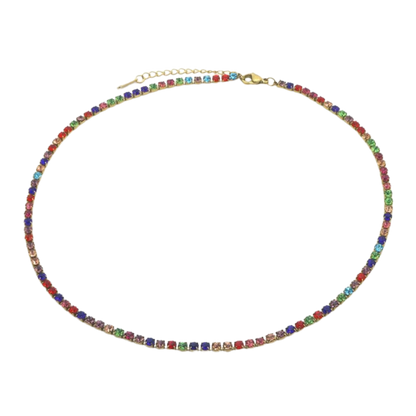 Rainbow Sparkle Necklace